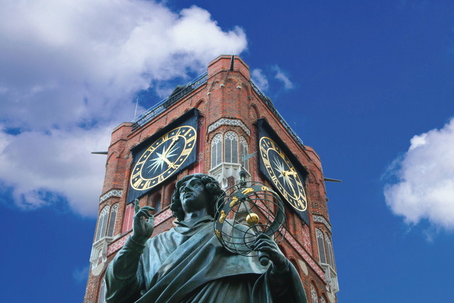 Statue of Copernicus in Torun
