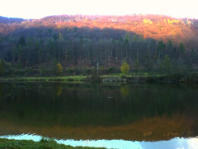 Die Gönninger Seen im Abendlicht