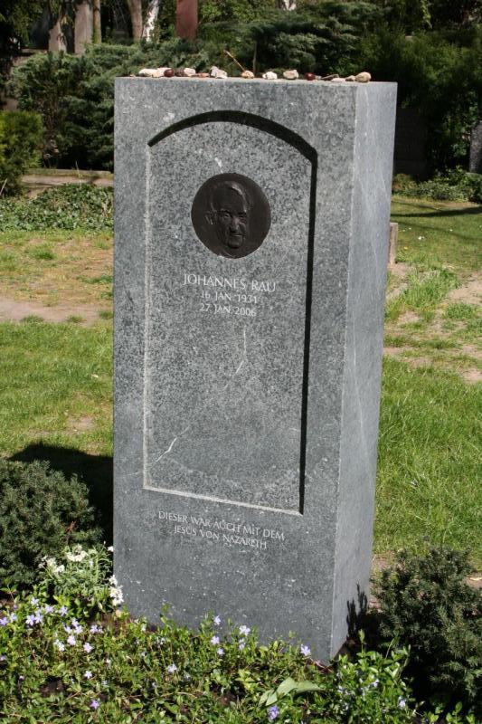 Grab von Johannes Rau