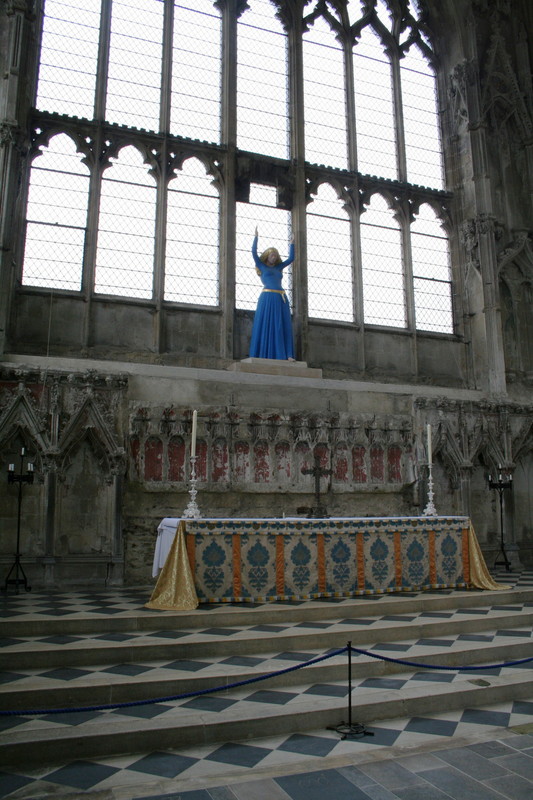 Aerobic in Ely Cathedral