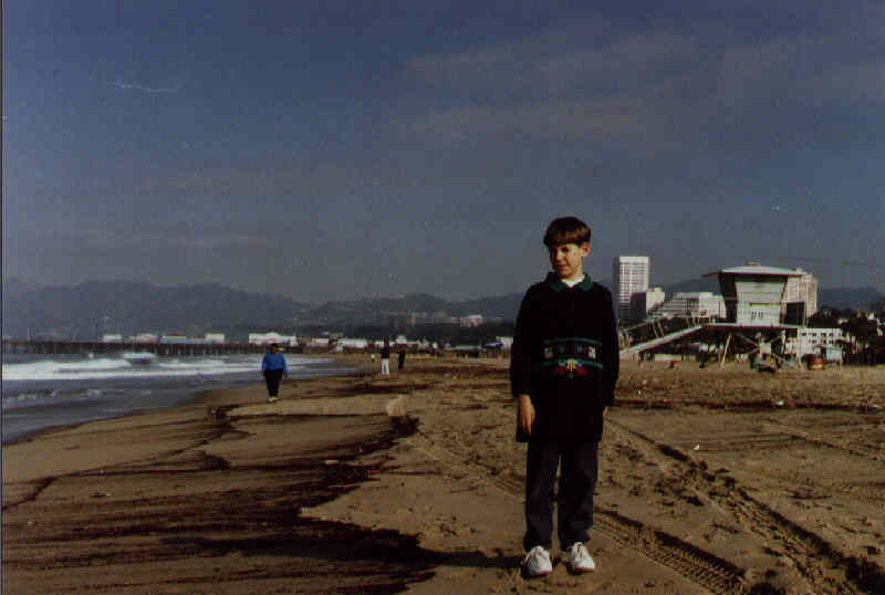 April 1994: Santa Monica Beach, Kalifornien