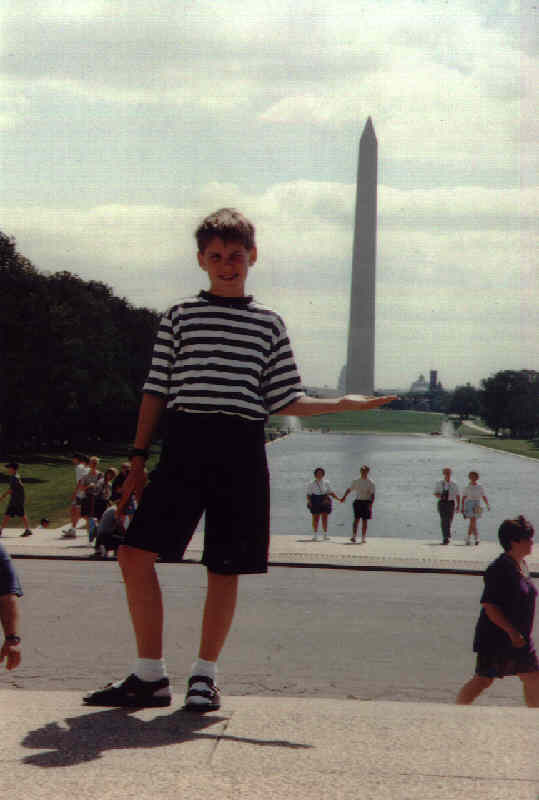 Mai 1995: Obelisk, Washington