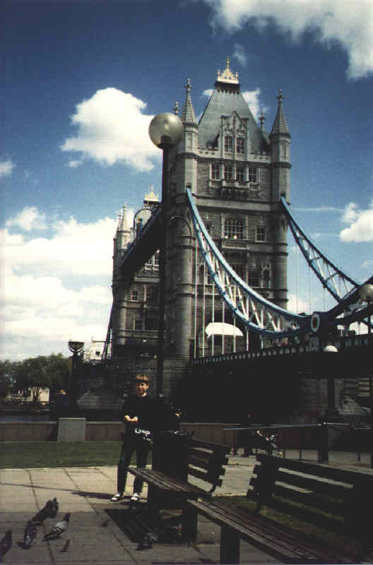 Mai 1996: Tower Bridge, London