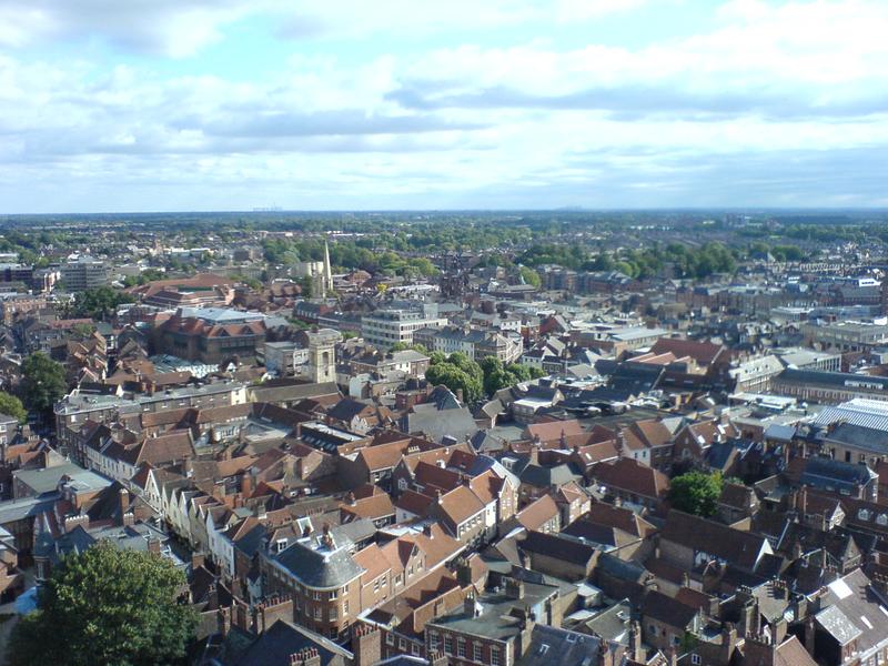 View from York Minster